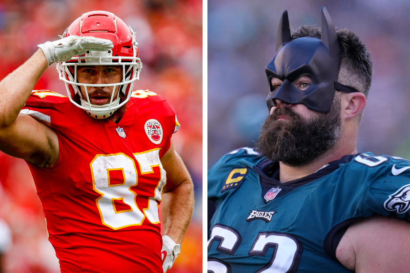 Travis and Jason Kelce, are the first brothers to ever face off against each other in a Super Bowl. 