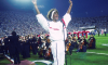 Whitney Houston sings the National Anthem at the Super Bowl in 1991