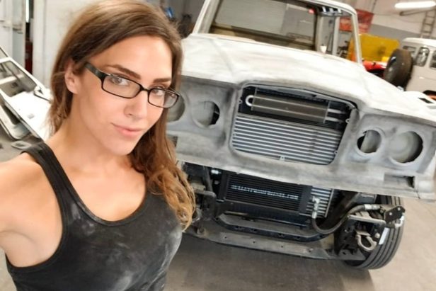 Cheyenne Ruether Restores Classic Cars and Looks Great Doing It