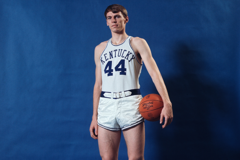 Kentucky legend Dan Issel poses for a picture before taking on LSU in 1970.