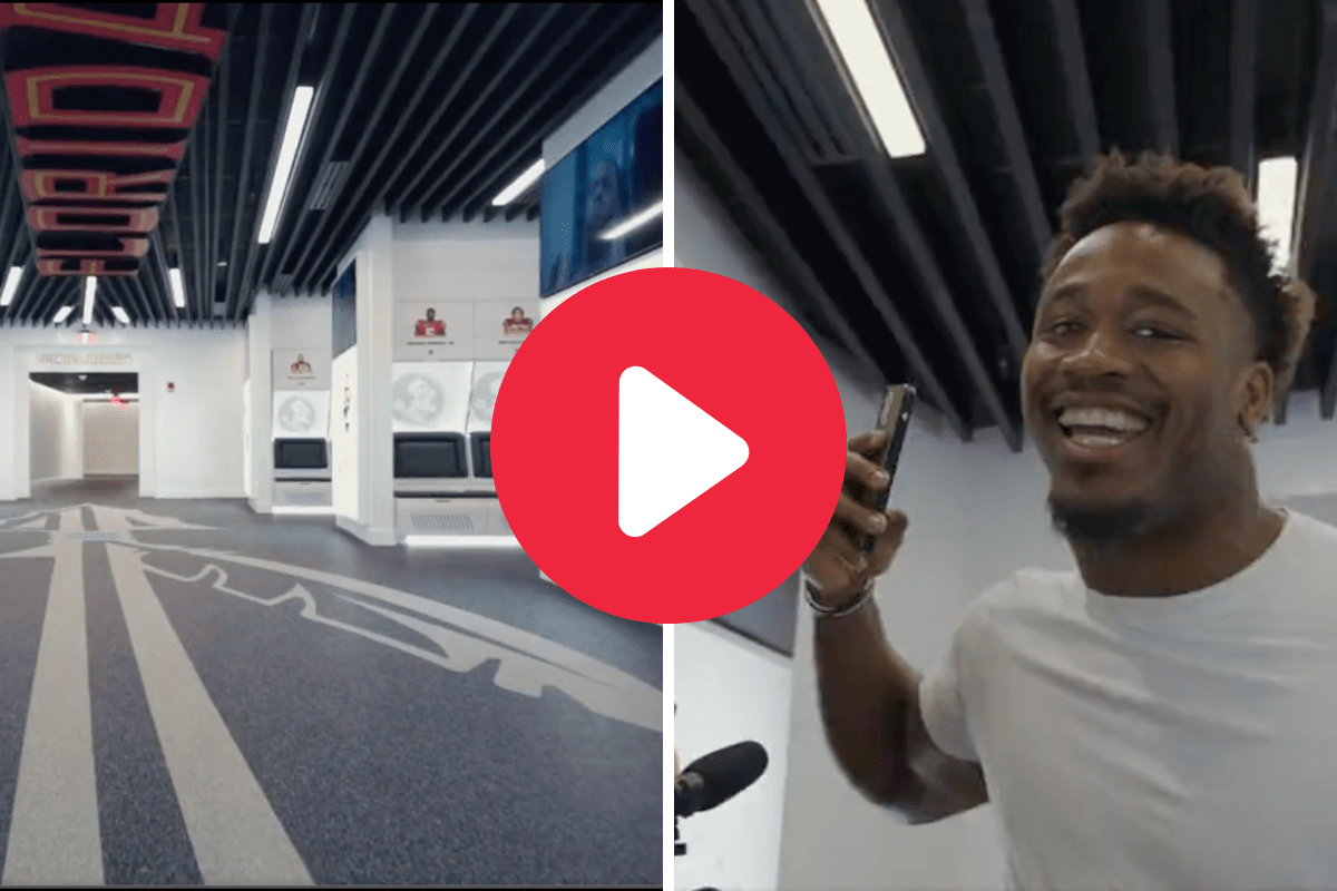 Florida State Football's Locker Room Unveiling Made the Players Go