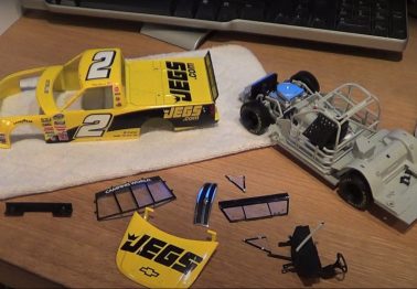 Hobbyist Shows How to Build a Custom NASCAR Diecast