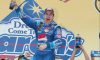 Jeff Gordon celebrates in victory lane after winning the NASCAR Nextel Cup Series Aaron's 499 on April 25, 2004 at Talladega Superspeedway in Talladega, Alabama.