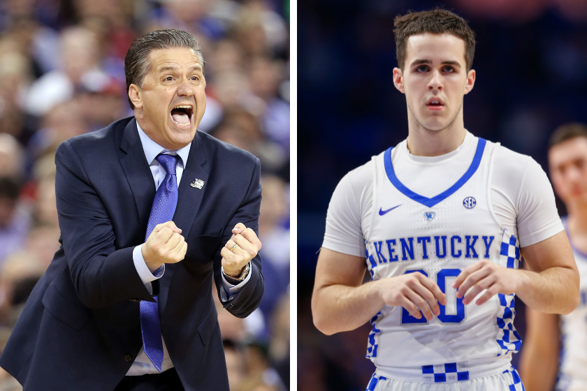 John Calipari and his son Brad Calipari are both on Kentucky's coaching staff.