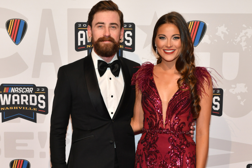 Ryan Blaney and Gianna Tulio attend the NASCAR Awards and Champion Celebration at the Music City Center on December 1, 2022 in Nashville, Tennessee