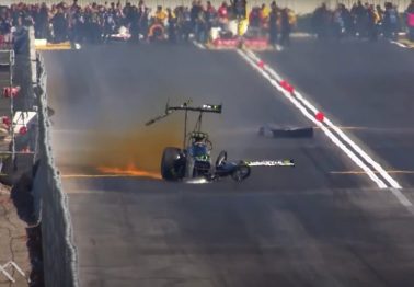 Remembering Brittany Force's Scary Crash at Pomona