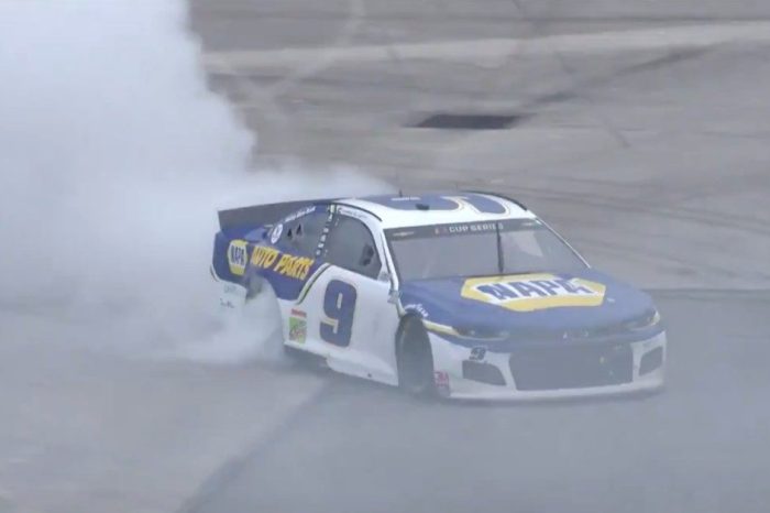 Chase Elliott Rips Incredible Burnout After Daytona Road Course Win