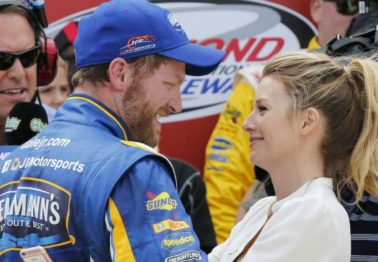 Amy Earnhardt Surprised Dale Jr. With Incredible Portrait of His Dad