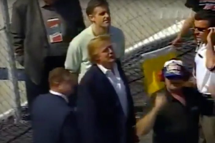Flashback Video Shows Donald Trump at ’98 NASCAR Cup Series Race