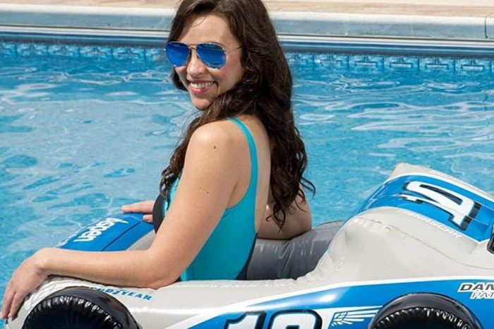 The NASCAR Pool Floats Every Dale Jr., Chase Elliott, and Danica Patrick Fan Needs