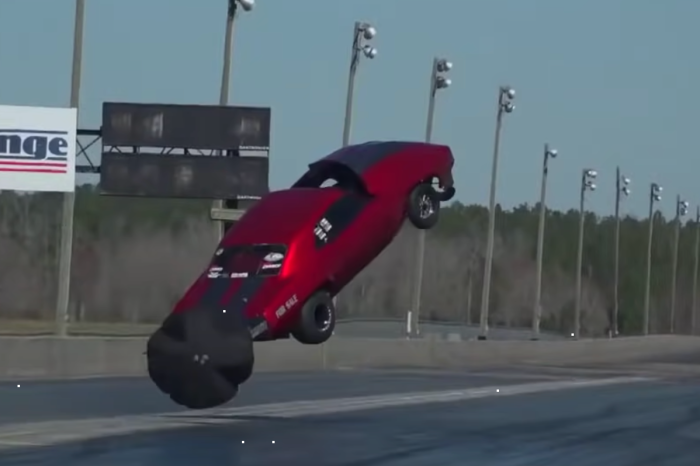 Chevy Camaro Gets Airborne During Drag Race, But Driver Somehow Makes This Ridiculous Save