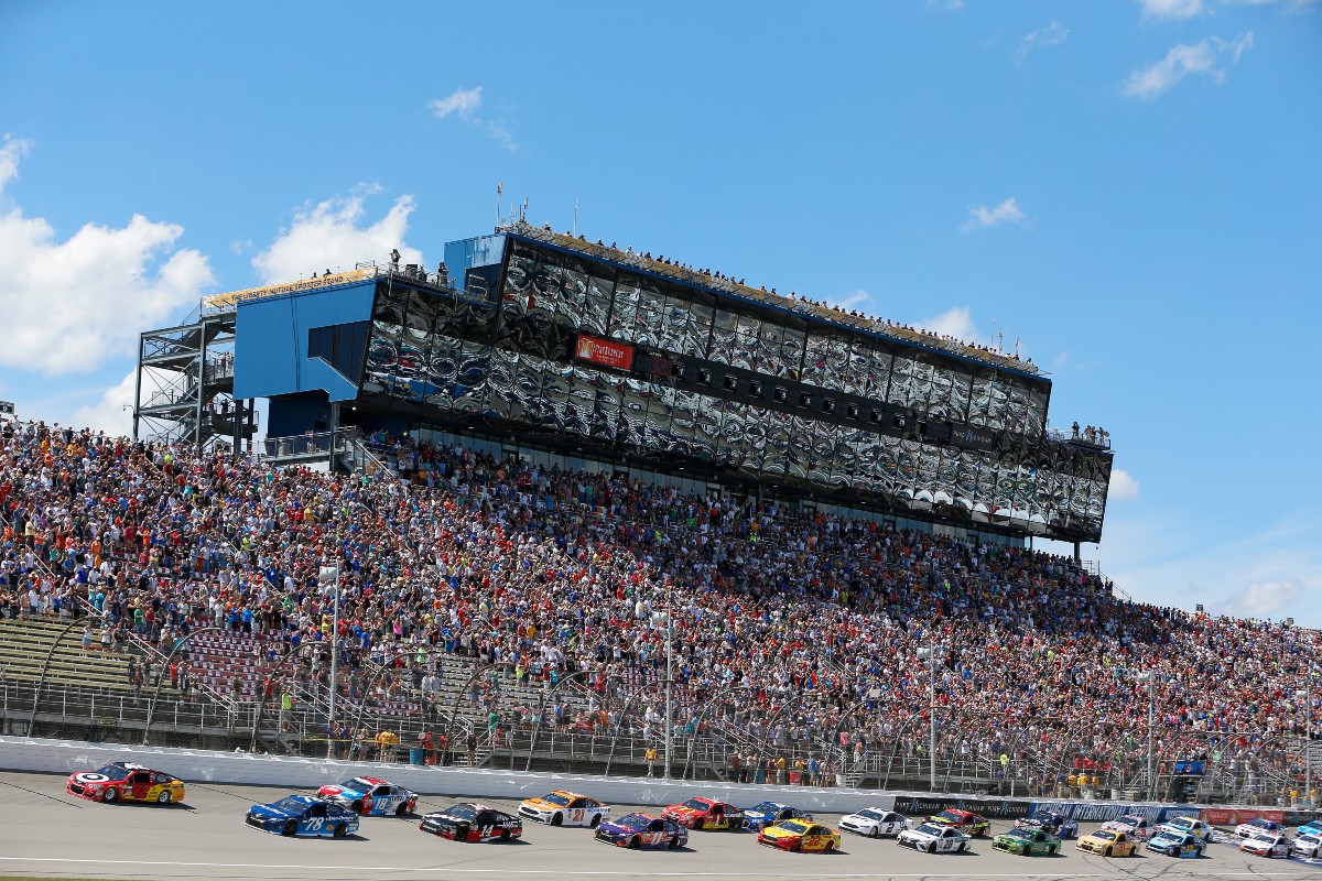 Michigan International Speedway, the Fastest Track in NASCAR, Is the