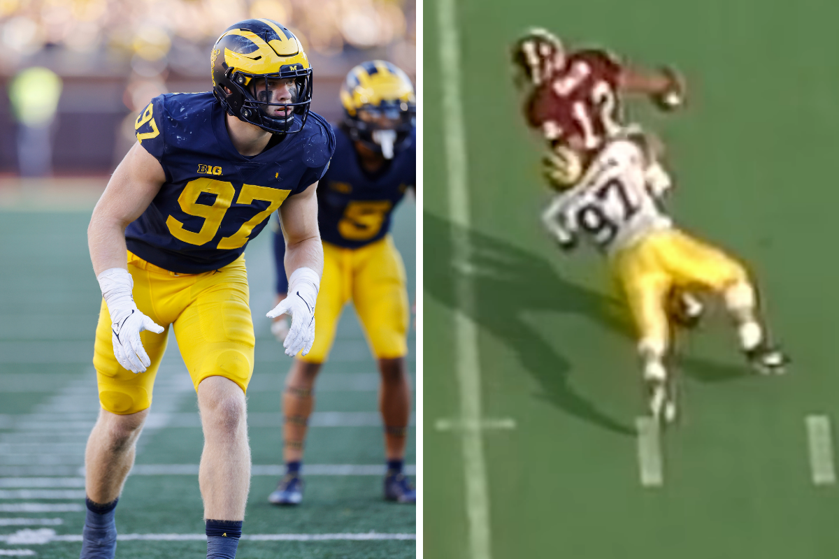 Michigan's Aidan Hutchinson wins Lombardi Award