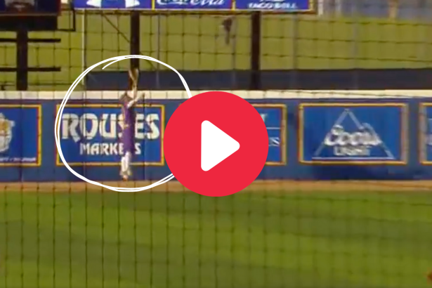 LSU Outfielder’s Home Run-Robbing Catch Makes Her a Human Highlight Reel
