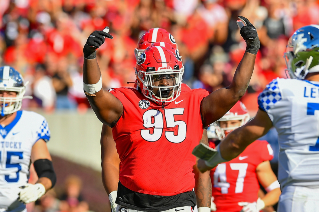 Georgia defensive end Devonte Wyatt has a chance to be drafted in the first round of the 2022 NFL Draft.