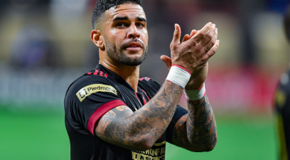 DOm Dwyer thanks the Atlanta United supporters.