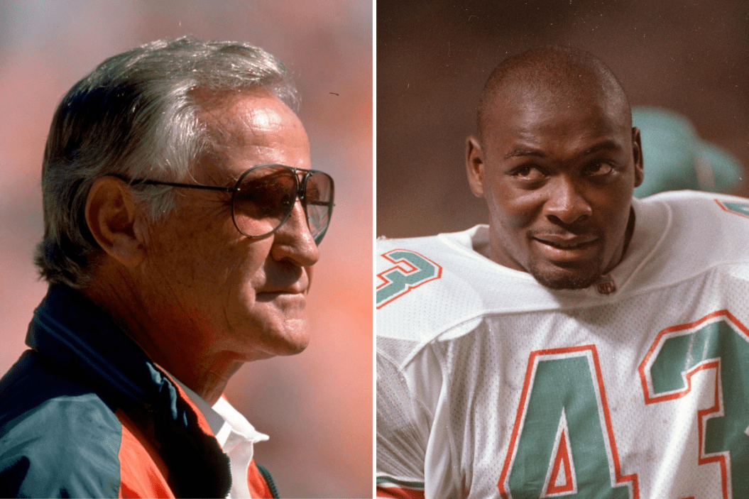Don Shula once thought he drafted a blind guy, but Terry Kirby wasn't.