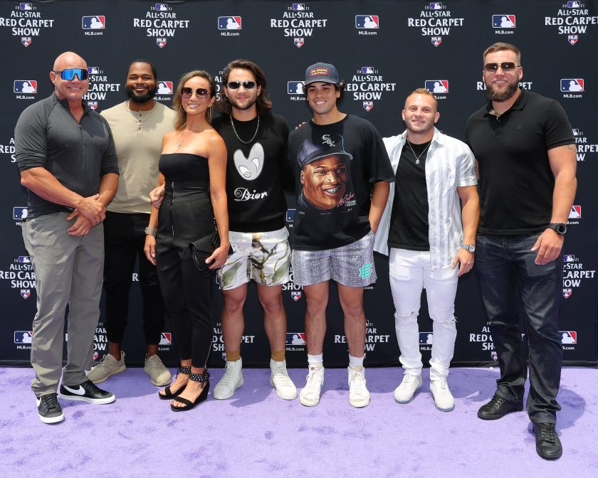 Bo Bichette's family attends the 2021 MLB All-Star Weekend.