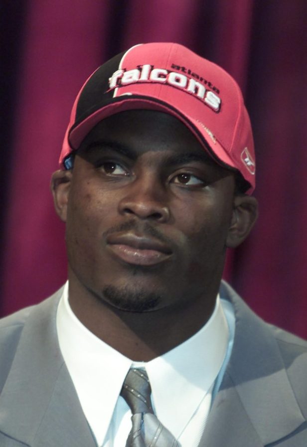 Michael Vick was the No. 1 pick in the 2001 NFL Draft.