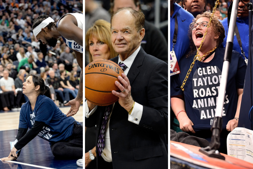 Minnesota Timberwolves owner Glen Taylor faces backlash for how he operates his chicken farm.