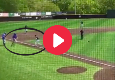 Pitcher Levels Batter After Go-Ahead Home Run in Junior College Game