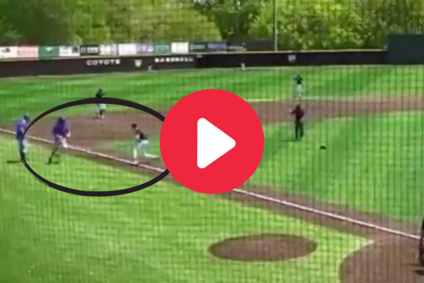 Pitcher Levels Batter After Go-Ahead Home Run in Junior College Game