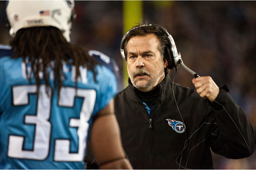 Jeff Fisher coached in the NFL for 22 years, primarily with the Tennessee Titans.