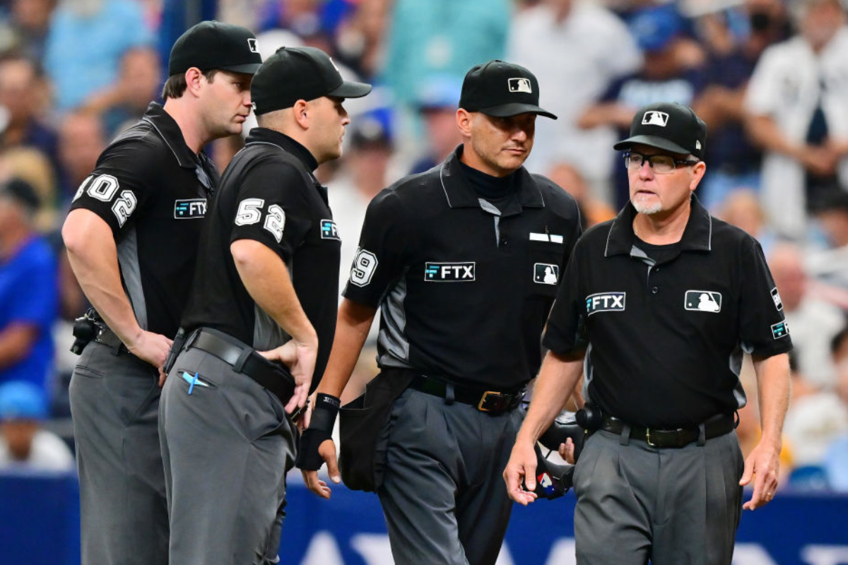 MLB umpire Larry Vanover hospitalized after getting hit in head by throw  during YankeesGuardians game  CNN