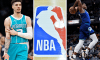 Lonzo Ball, NBA Logo, Anthony Edwards