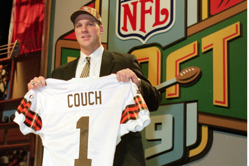 Tim Couch was the first overall pick of the 1999 NFL Draft.