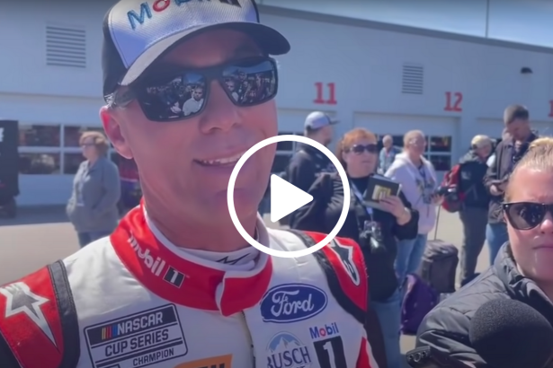 The Secret to Winning Over NASCAR Fans? It’s the “I Don’t Give a S*** Attitude” for Kevin Harvick.