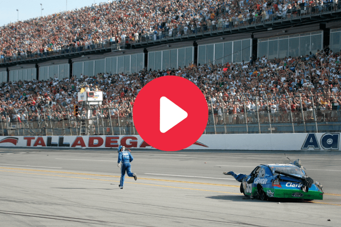 Carl Edwards Went Full Ricky Bobby in NASCAR’s Most Bizarre Post-Crash Moment