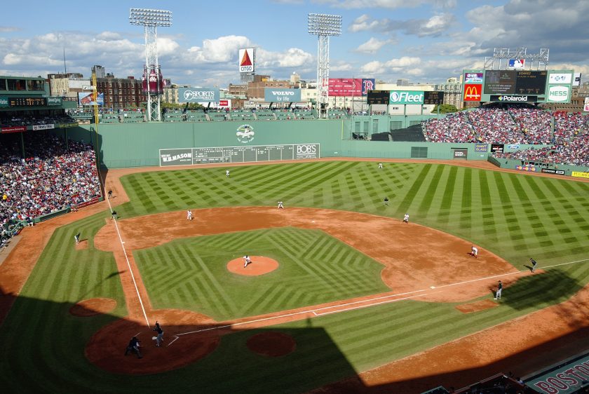 A view of Fenway Park in 2003.