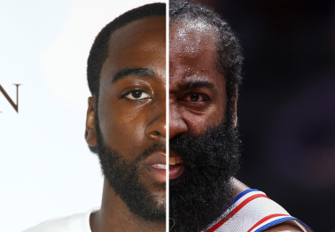 James Harden Without His Beard Doesn't Look Like the Same Person