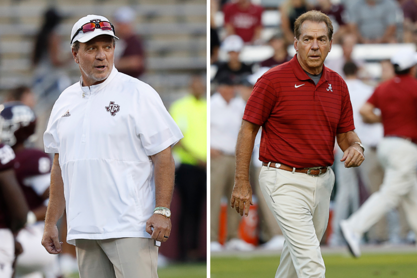 Alabama head coach Nick Saban called out how Texas A&M recruits and sparked a new college football rivalry.