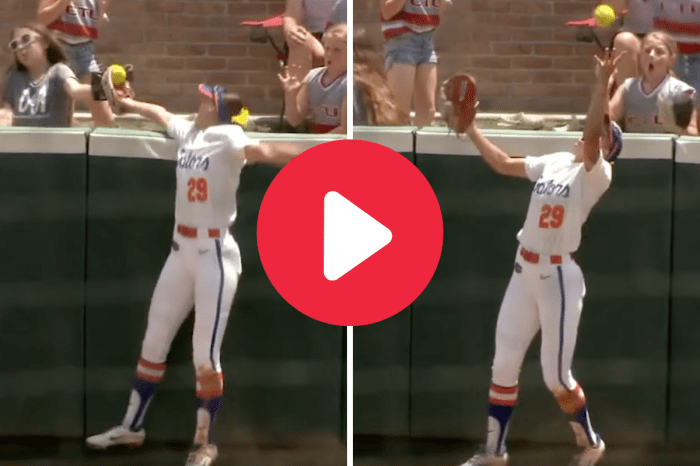 Katie Kistler’s “Juggling Catch” Stole a Home Run From LSU