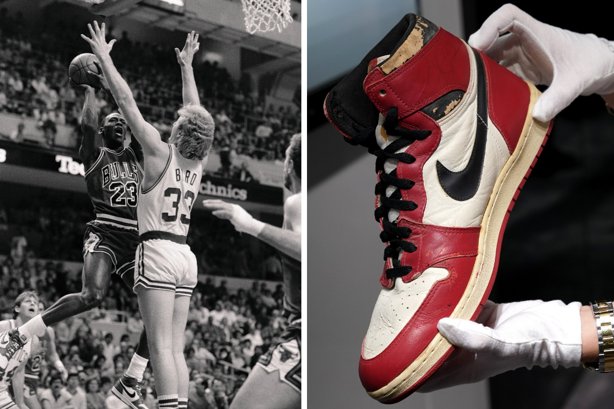 Michael Jordan's Injury Rehab Air Jordans Are Up for Auction Again