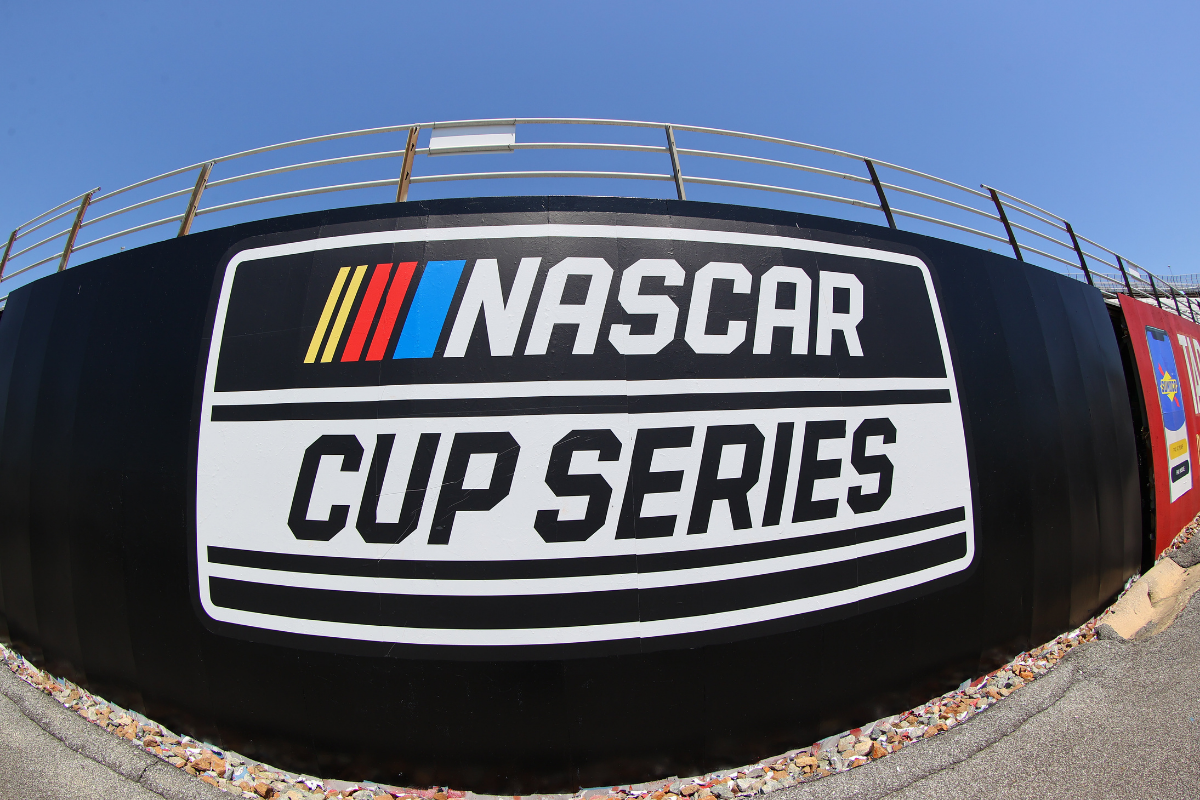 NASCAR Cup Series logo at Dover International Speedway