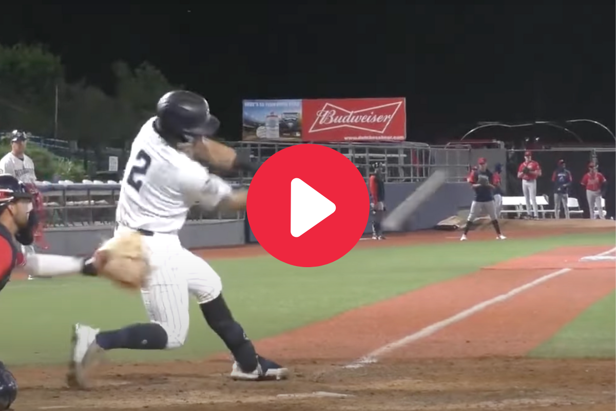 Yankees First-Round Draft Pick Batflips Presumed HR, Gets Thrown Out at  Second - FanBuzz