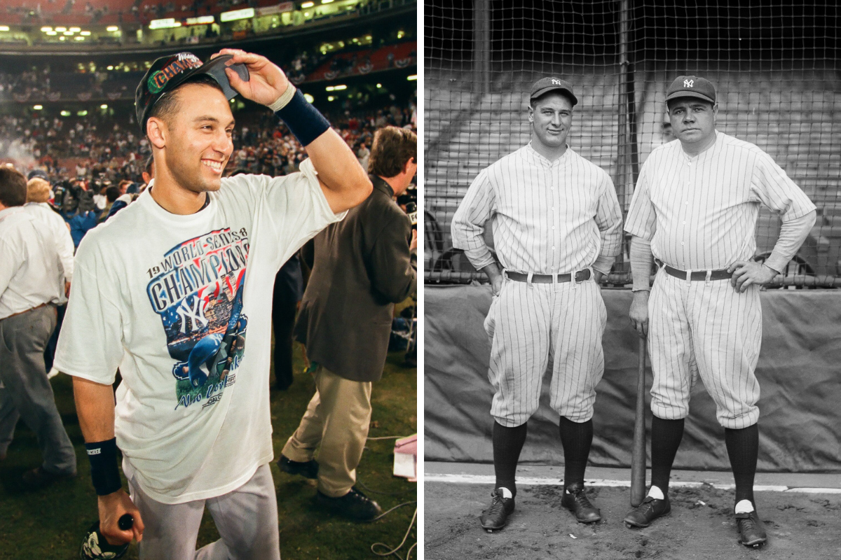 Derek Jeter's 1998 Yankees and Babe Ruth's 1927 Yankees are two of the best teams of all time.