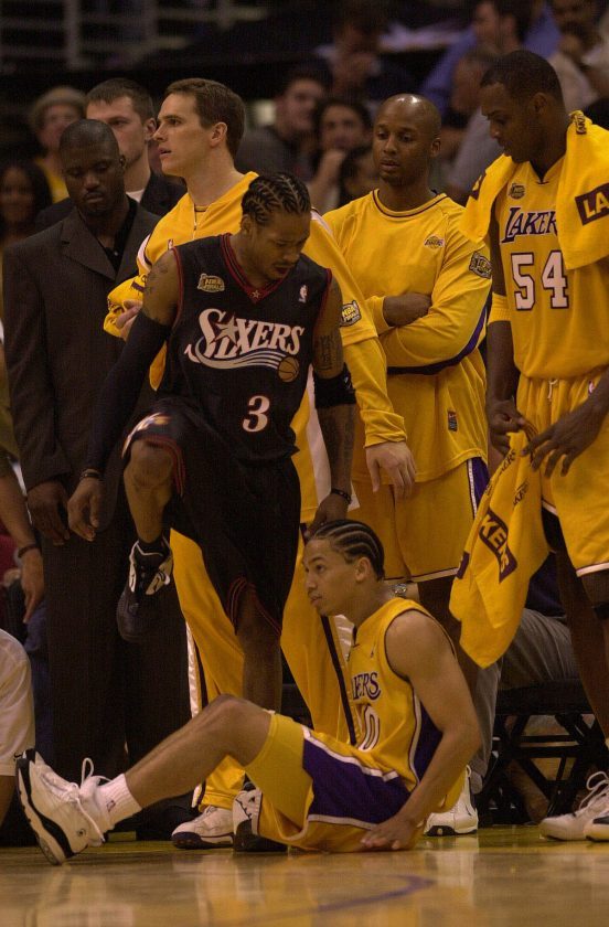The 6 best bystanders in the iconic photo of Allen Iverson stepping over Ty  Lue 