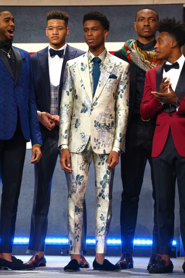 Shai Gilgeous-Alexander during the 2018 NBA Draft.