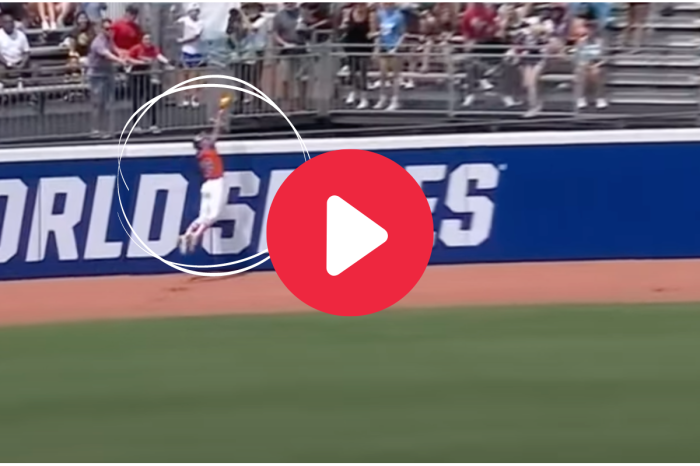Florida Outfielder’s “The Catch” Dropped Everyone’s Jaws at the WCWS