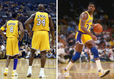 The Los Angeles Lakers All-Time Starting 5 is a Who's Who of NBA Legends