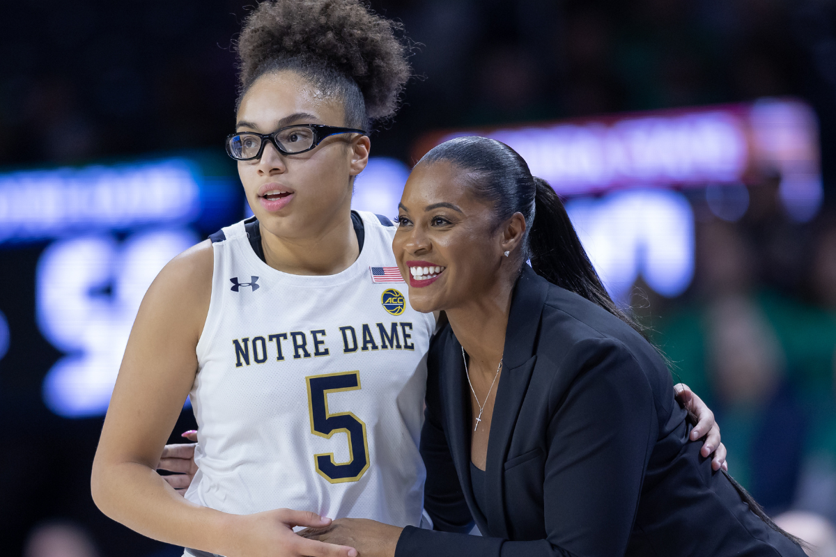 Niele Ivey Makes History with Notre Dame Women's ACC Title