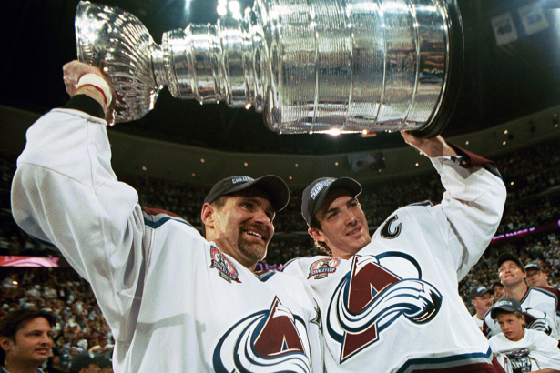Ray Bourque Lifts the Stanley Cup Thanks to an Avalanche of NHL Talent