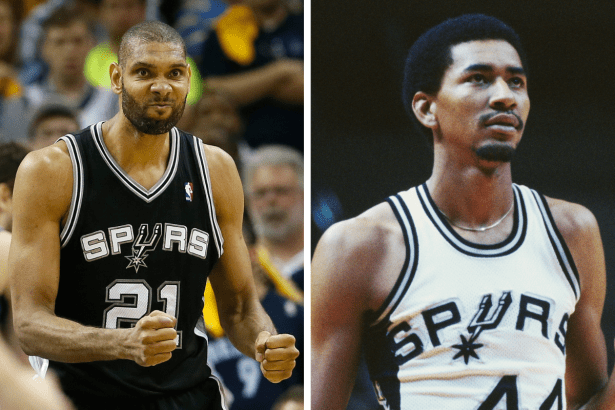 The San Antonio Spurs All-Time Starting 5 Won Big in Black and Silver