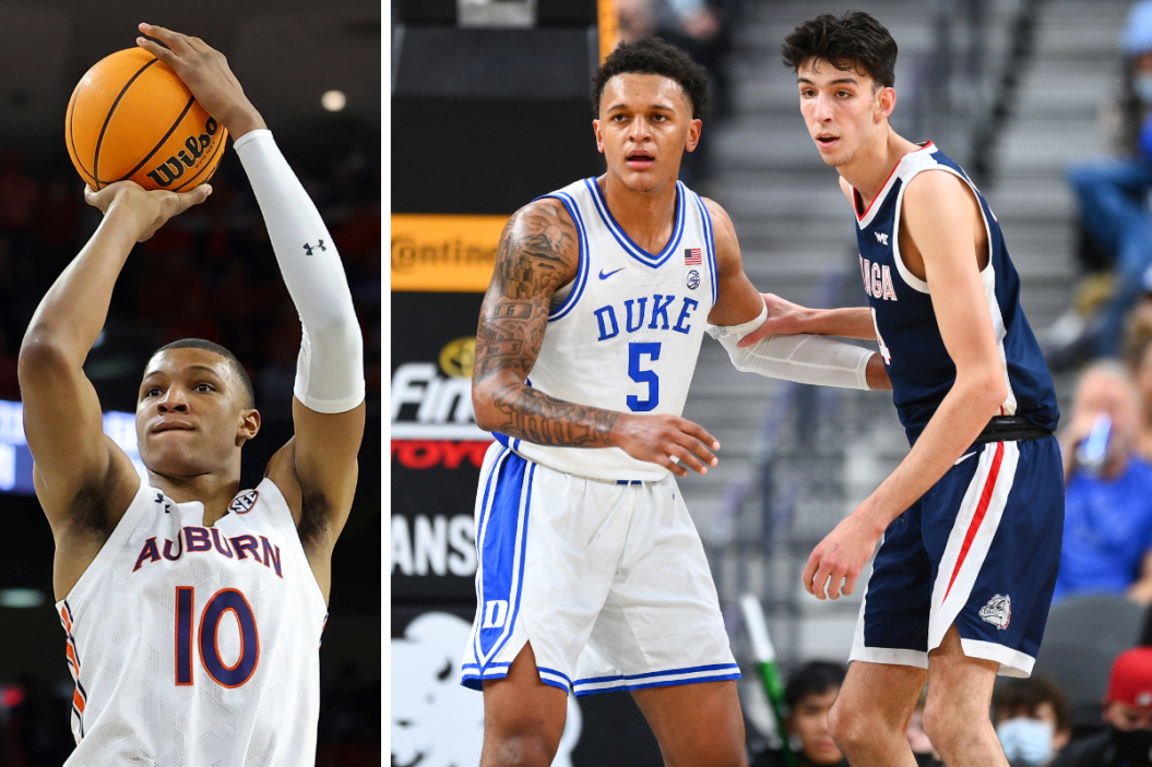 Jabari Smith, Chet Holmgren and Paolo Banchero are the top three prospects in the 2022 NBA Draft.