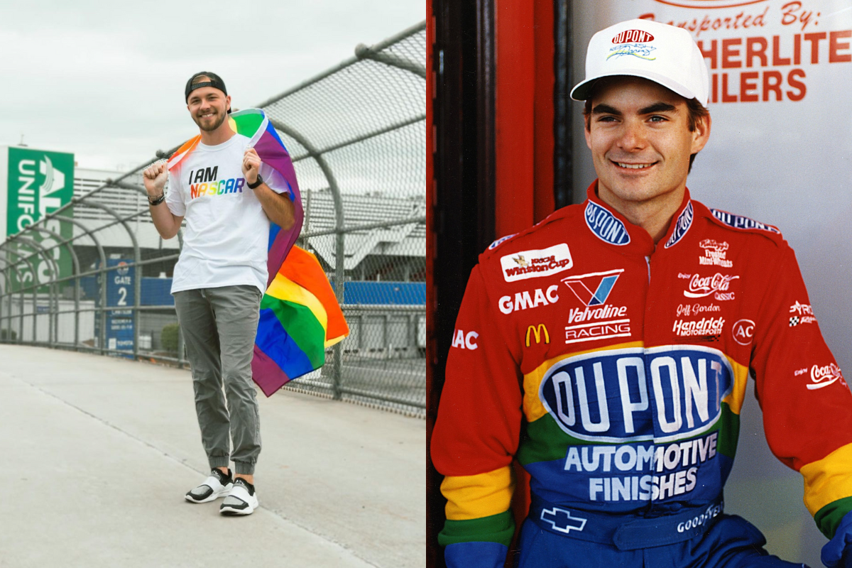 Devon Rouse, NASCAR's 2nd Openly Gay Driver, Idolized Jeff Gordon for