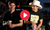 jeff gordon and brad paisley during filming of old alabama music video